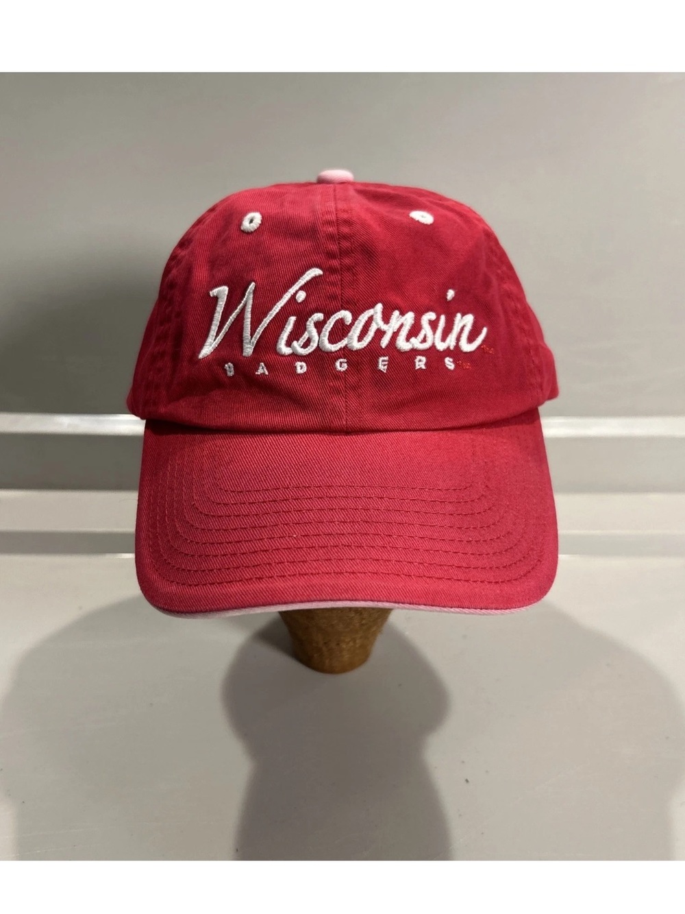 University Of Wisconsin Badgers Top Of The World Retro Hat Adjustable OSFM NCAA